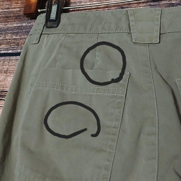 Vince Pants Size 0 Breech Jodhpur Style Khaki Tan Button Ankle Made in USA - Picture 11 of 11
